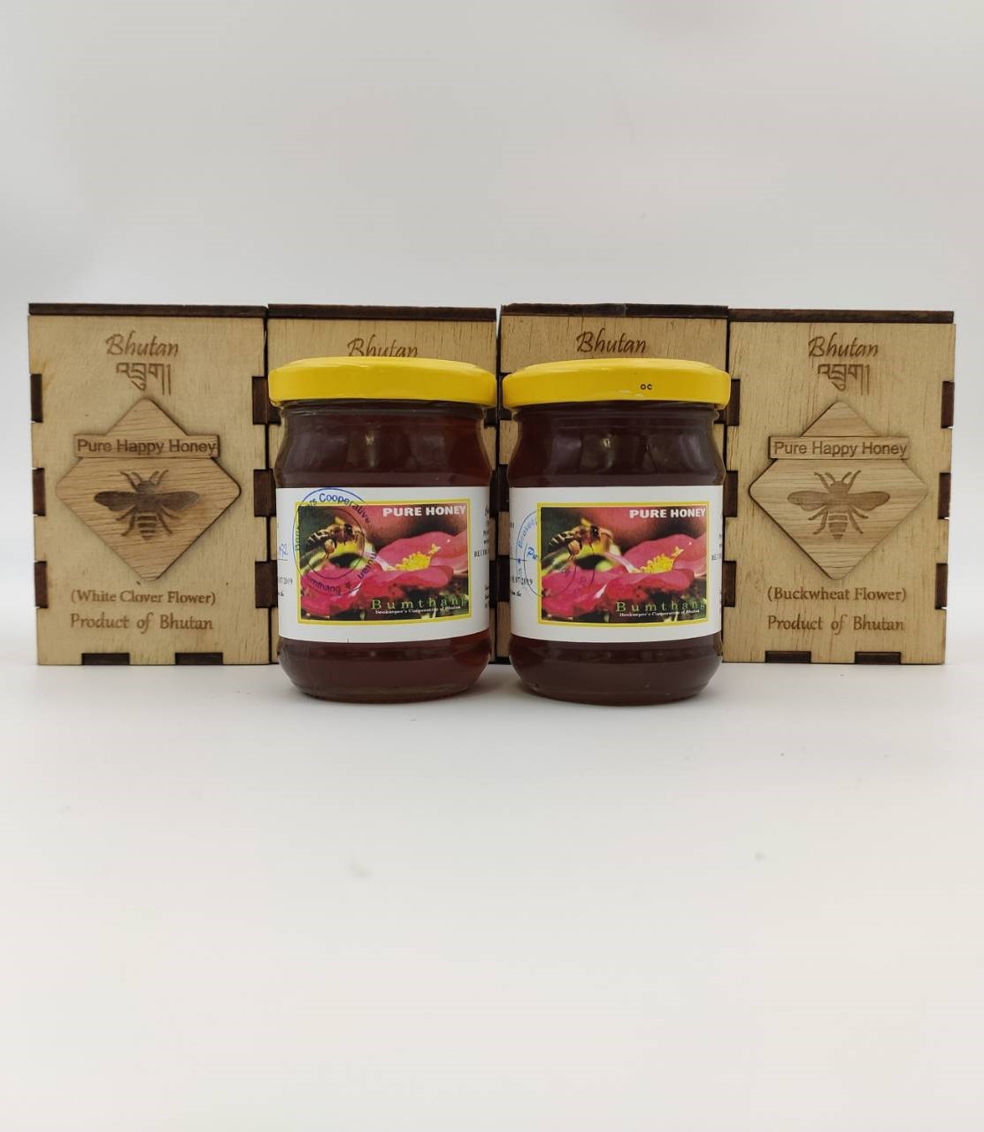 ブータン産非加熱はちみつ Pure Happy Honey