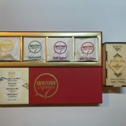 BHUTAN Organicsブータン産ハーブティー28パック＆Pure Happy Honeyホワイトクローバーはちみつ 275gセット