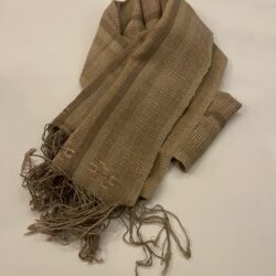 DEKIブータン産ストール23078Wild silk(野蚕) 70% COTTON 30%