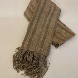 DEKIブータン産ストール23070Wild silk(野蚕) 70% COTTON 30%