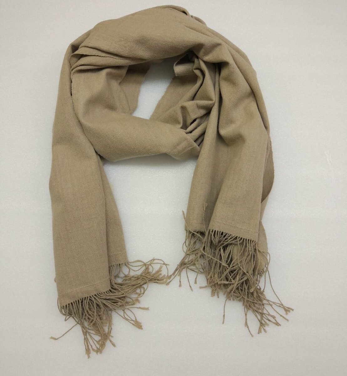 GBJWブータン産ストール18005 Lac Wild silk（野蚕） 80% Cotton20%