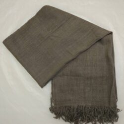 GBJWブータン産ストール18004 Dog wood Wild silk(野蚕) 80% Cotton 20%